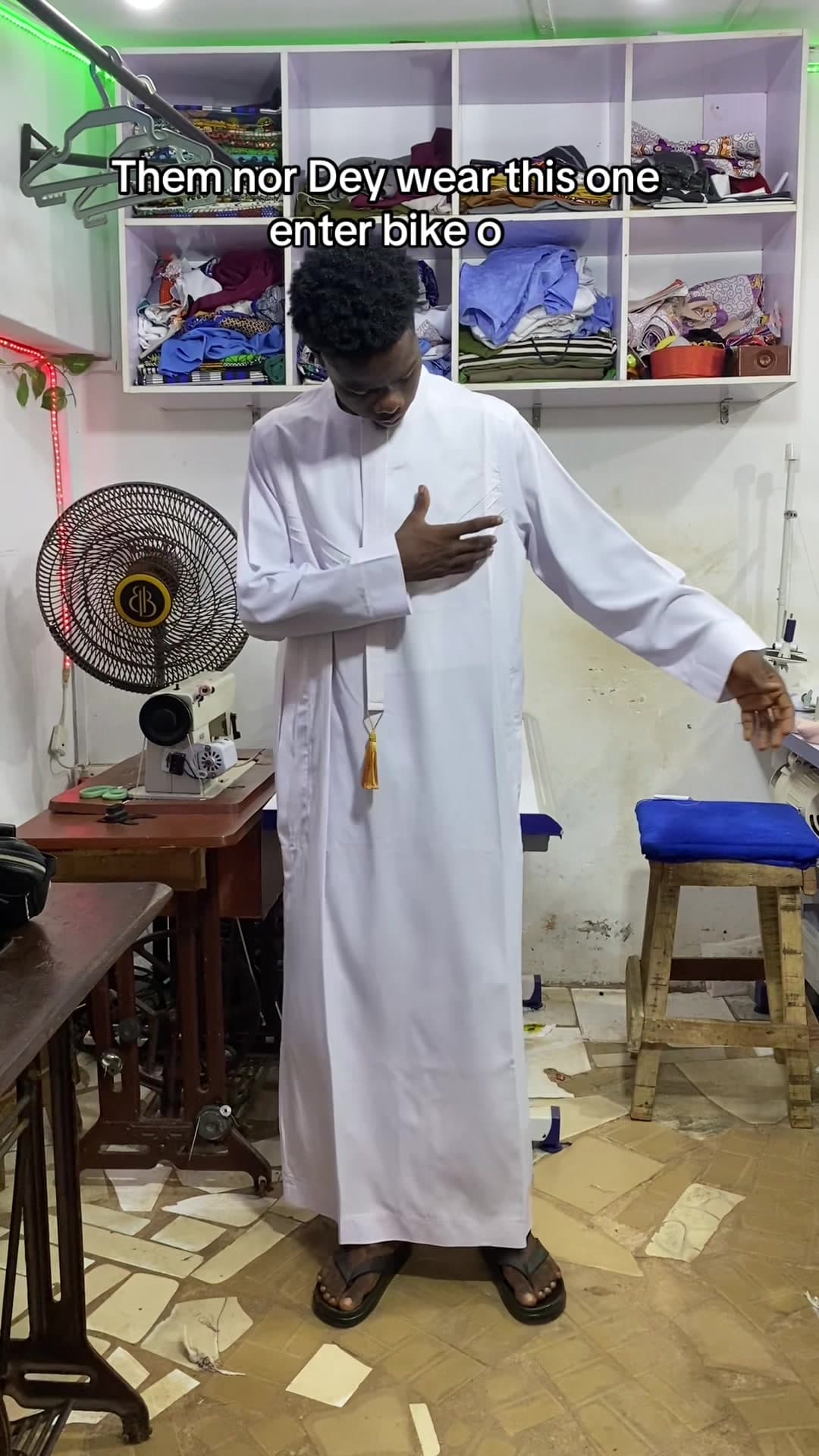 Classic White Jalabiya